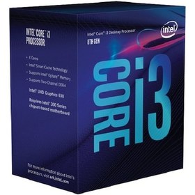 Resim Intel Core i3-8100 3.5 GHz LGA1151 6 MB Cache 65 W İşlemci 