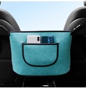Resim Pazly Cbtx De Ran Fu Oto Koltuğu Saklama Çantası, Sandalye Sırtı Kürk Deri, Mavi Kullanıcı Dostu Tasarım 