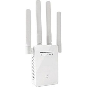 Resim gaman 300 Mbps Wifi-n 4 Antenli Sinyal Güçlendirici Access Point Repeater 