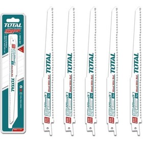 Resim Total Çivili Ahşap Kesebilen Panter Testere Yedek Bıçağı 5 Li Set 