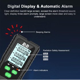 Resim Radyas Elektriksel yoğunluk- Manyetiksel yoğunluk - Radyasyon dedektörü 