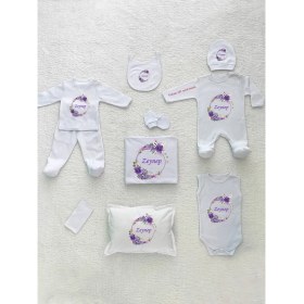 Resim Yzc Home K16 Isimli, Kız Bebek 10LU Beyaz Hastane Çıkışı 