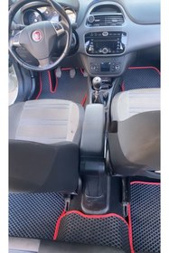 Resim FLOORX Fiat Punto Uyumlu Araca Özel Akıllı Oto Paspas 