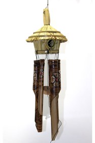 Resim Genel Markalar Hasır Kuş Yuvalı Bambu Çan 50 Cm 