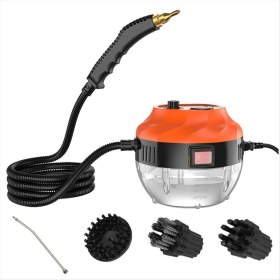 Resim Empoorlium El Buharlı Temizleyici Taşınabilir Yüksek Basınçlı Buharlı Pişirici Temizlik Için Mobilya Araba Duş Mutfak Banyo Ab Tak (Yurt Dışından) 