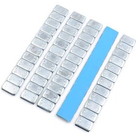Resim Konesam Otomobil Lastik Dengeleyici Yapışkan Çelik Ağırlık Blokları - 5g X 12 Adet 