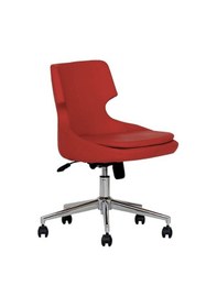 Resim Mimoza Çalışma Koltuğu Kırmızı 
