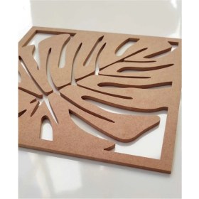 Resim Boyanabilir 6mm Ham Mdf Deve Tabanı Yaprak, Dekoratif ve Kullanışlı Tasarım 