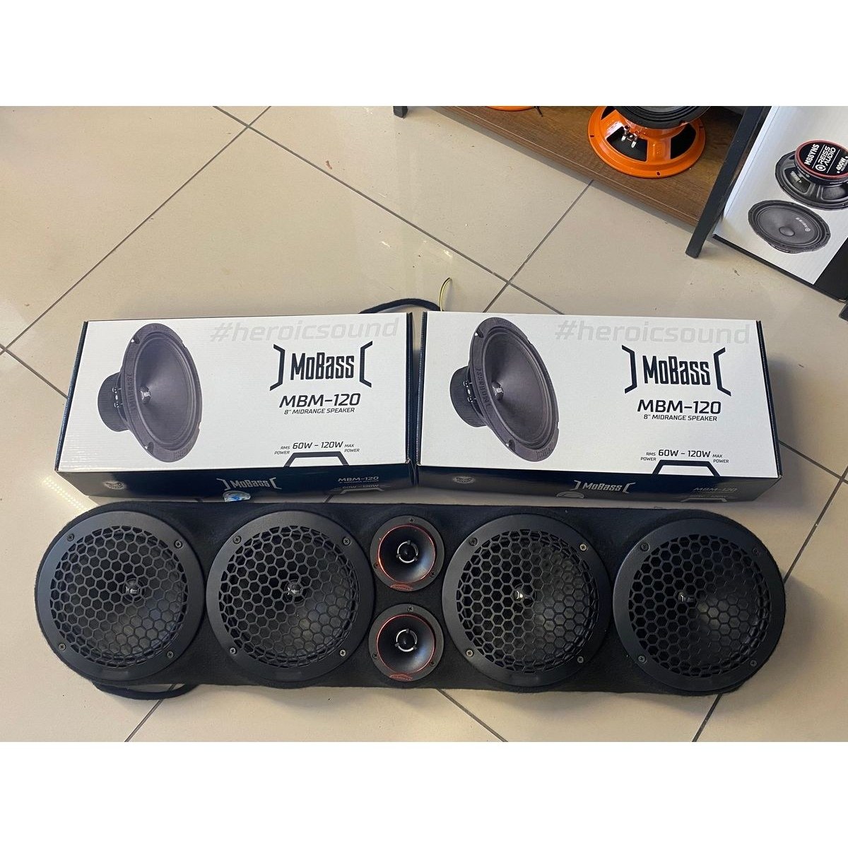 Boschmann PAKET SES SİSTEMİ 20 CM MİDRANGE PANDİZOT TWEETER Fiyatı