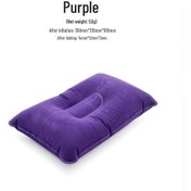 Resim "kamp Ve Öğle Tatilleri İçin Büyük Taşınabilir Şişme Yastık" Lacivert 