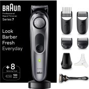 Resim Braun ProBlade AutoSense Sakal Düzeltici Islak ve Kuru Kullanım Gri Siyah Profesyonel Tıraş Makinesi 