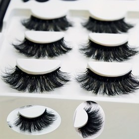 Resim 3 çift manyetik eyeliner kalemi seti, kalın kıvırcık takma kirpik, suya dayanıklı, halo dirençli, sıvı sızdırmaz 