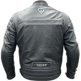 Resim Forte Gt 2002001 Buffalo Deri Motosiklet Montu 72277 Siyah 