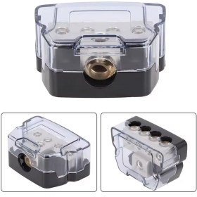 Resim Audiomax Amfi Kablo Dağıtıcı - 1 Giriş 4 Çıkış Amfi Blok Dağıtıcı 