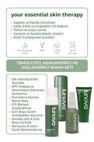 Resim Temizleyici, Nemlendirici ve Bariyer Güçlendirici Bakım Seti 