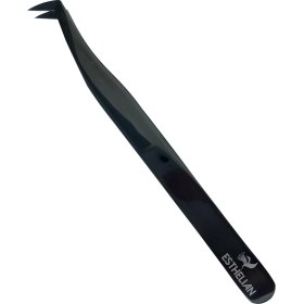 Resim Esthelian ® Ipek Kirpik Volume Cımbızı Siyah Renkli Ergonomik Tasarım ile Kolay Kullanım 