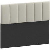 Resim Mobpazar Kamelya Kumaş Baza Başlığı Krem 140X100 Cm 