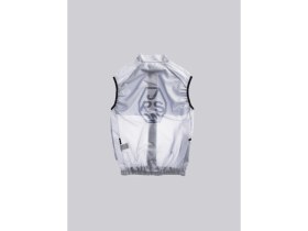 Resim Jordanred Lodos Gri Bisikletçi Yeleği 2XL Cepli Yetişkin Kullanımı İçin Hafif Kumaş 