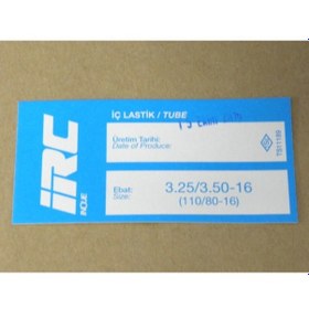 Resim İç Lastik 3.25/3.50-16 8566 Irc 