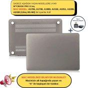 Resim McStorey Macbook Pro Kılıf 13inç M1-M2 A1706-08 A1989 A2159 A2251 A2289 A2338 ile Uyumlu Mat 