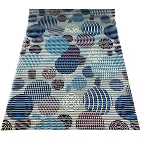 Resim bademlerhali Aqua Mat Banyo Kaydırmaz Yolluk 65cm Eninde Mavi Puantiyeli 