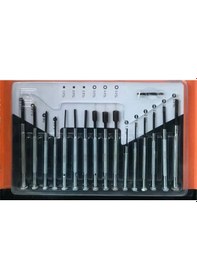 Resim 16 Parça Hassas Tornavida Seti Saatçi ve Telefoncu Tornavidası ( 