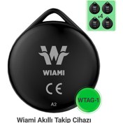 Resim Wiami A2 Itag Akıllı Takip Cihazı 4'lü Paket (APPLE İLE UYUMLU) 