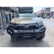 Resim Toyota Hilux Ön Demir Tampon BUMPER SİYAH LEDLİ AQM-M50 