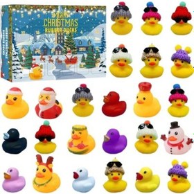 Resim Lijinxu Aile Tarzı A 24 Ördek Eğlenceli Oyuncak Ile 24 Gün Yılbaşı Advent Takvimi 2023 