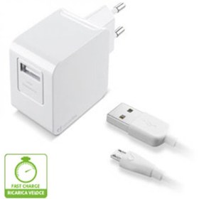 Resim Cellular Line USB Charger Kit Ultra Micro Usb Ev Şarj Aleti 2.1A 