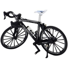 Resim 1:10 Die Cast 4a Siyah Dağ Bisikleti 