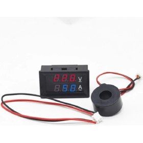 Resim Yate10 Dijital Trafolu Volt-Ampermetre 50-500V 0-100AMPER 
