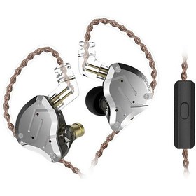 Resim Kz ZS10 Pro 1dd + 4ba Hibrit Hifi 3.5 Mm Kablolu Kulak İçi Kulaklık 
