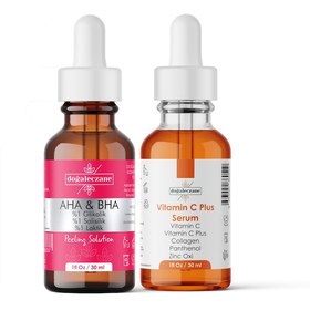 Resim AHA & BHA Serum %1 Glikolik %1 Salisilik %1 Laktik Asit Serum 2'Lİ SET 