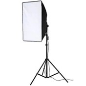 Resim 50 x 70 CM E27 Duylu Softbox + 200 CM Işık Ayağı 
