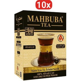 Resim Mahbuba STD 2562 Süper Pekoe Ceylon Seylan Siyah Çay 10 x 800 G 