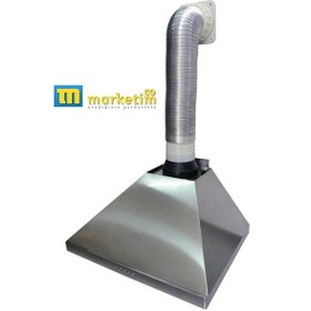 Resim Ferro Ankastre Aspiratör Koku Sızdırmazlık Seti 5 Mt. Borulu - 220146311 