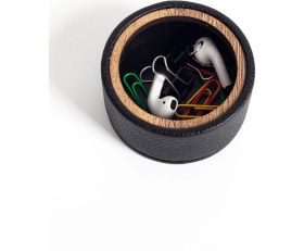 Resim Polo Deri Oval Aksesuar Kutusu 