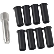 Resim Sharplace Korozyona Dayanıklı Menteşe Pimi Astarlar Burçlar Kit 4 Kapı (8 Adet) (Yurt Dışından) 