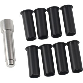 Resim Sharplace Korozyona Dayanıklı Menteşe Pimi Astarlar Burçlar Kit 4 Kapı (8 Adet) (Yurt Dışından) 