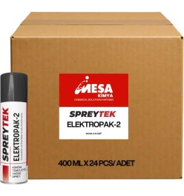 Resim Cleanturk Spreytek Elektropak-2 Yağsız Kontak Sprey | Elektronik Devre Temizleyici, Kalıntı Bırakmaz 24'lü 