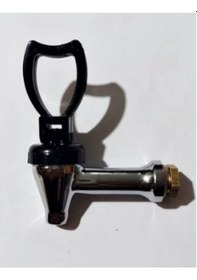 Resim Semaver Musluğu Basmalı Krom 