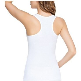 Resim Tutku Bayan Elastan Spor Atlet 0145 - 6'lı Paket Beyaz 