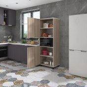 Resim Kenzlife fırın dolabı fadime crd 185*66*45 mutfak banyo kiler ofis 