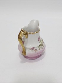 Resim Limoges Minyatür Desen Porselen Sürahi 10cm 