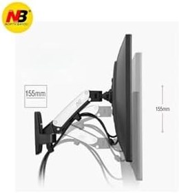 Resim Monster Aryond A24 V1.1 24Uyumlu" Monitör NB F120 Hareketli Duvar Askı Aparatı 