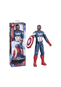 Resim Marvel Titan Hero Captain America Brave New World Aksiyon Figürü 30 Cm F9276 Cicciobello 