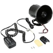 Resim Araba Motosiklet Megafon 6 Ton Geleneksel Hoparlör Siren Buzzer Yangın Sireni İnleme Ambulans Uluma 
