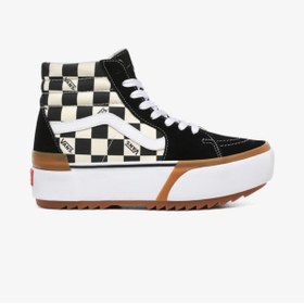 Resim Vans Ua Sk8-hi Stacked Kadın Platform Siyah Sneaker 
