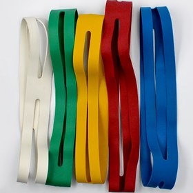 Resim 5 adet X-Bands: Elastik Kauçuk Bantlarla Ofis Malzemelerinizi Düzenleyin! 